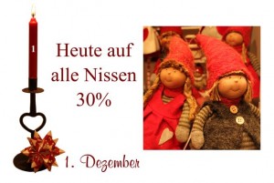 Die dänischen Weihnachtswichtel helfen im Haushalt (sagt man). Davon kann man eigentlich nicht genug bekommen.