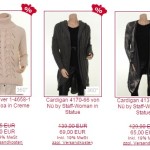 Sale: Tolle Strickjacken, Pullover, Cardigans und Mantel aus den Herbst- und Winterkollektionen