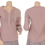 Langarm-Bluse Ilse 15-011-402 in Antique Rose