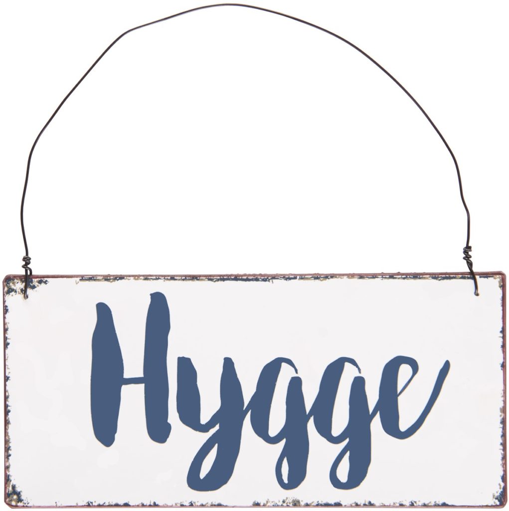 Metallschild "Hygge" von Ib-Laursen (8953-00)