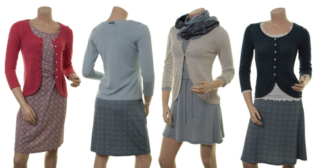 Outfits mit Strickjäckchen Mascha (18-105)